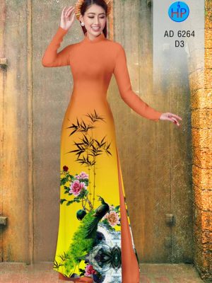 Vải áo dài chim Công mới ra AD 6264 36 1575271870 550 Vai ao dai chim Cong moi ra AD 6264