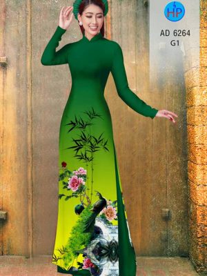 Vải áo dài chim Công mới ra AD 6264 33 1575271870 629 Vai ao dai chim Cong moi ra AD 6264