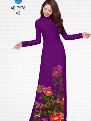 Vải áo dài Cúc đại đoá mới ra AD 7978 34 1575272081 150 Vai ao dai Cuc dai doa moi ra AD 7978
