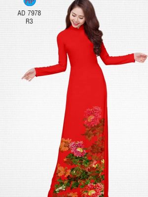 Vải áo dài Cúc đại đoá mới ra AD 7978 31 1575272081 158 Vai ao dai Cuc dai doa moi ra AD 7978