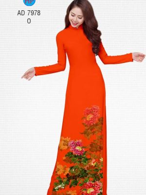 Vải áo dài Cúc đại đoá mới ra AD 7978 28 1575272081 626 Vai ao dai Cuc dai doa moi ra AD 7978