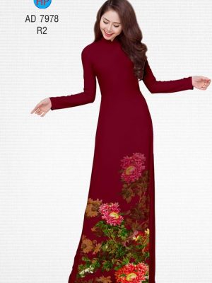 Vải áo dài Cúc đại đoá mới ra AD 7978 32 1575272081 755 Vai ao dai Cuc dai doa moi ra AD 7978