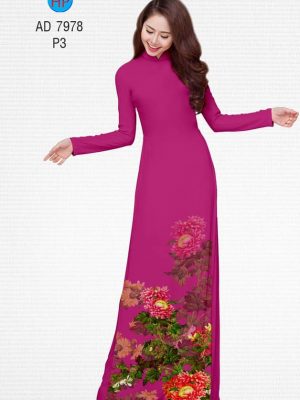 Vải áo dài Cúc đại đoá mới ra AD 7978 29 1575272081 991 Vai ao dai Cuc dai doa moi ra AD 7978