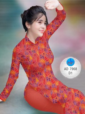 Vải áo dài Lá và hoa thiết kế 2019 AD 7968 28 1575272280 0 Vai ao dai La va hoa thiet ke 2019 AD