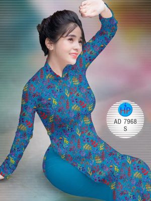 Vải áo dài Lá và hoa thiết kế 2019 AD 7968 31 1575272280 252 Vai ao dai La va hoa thiet ke 2019 AD