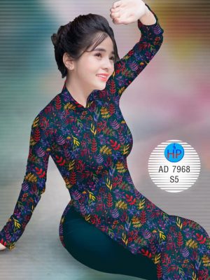 Vải áo dài Lá và hoa thiết kế 2019 AD 7968 33 1575272280 493 Vai ao dai La va hoa thiet ke 2019 AD