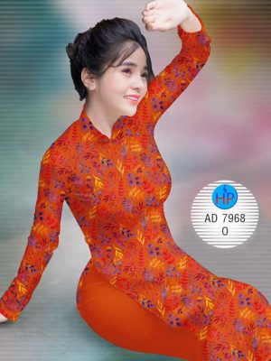 Vải áo dài Lá và hoa thiết kế 2019 AD 7968 23 1575272280 514 Vai ao dai La va hoa thiet ke 2019 AD