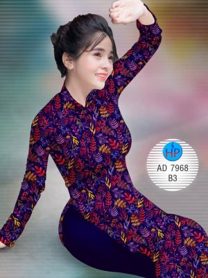 Vải áo dài Lá và hoa thiết kế 2019 AD 7968 27 1575272280 640 Vai ao dai La va hoa thiet ke 2019 AD
