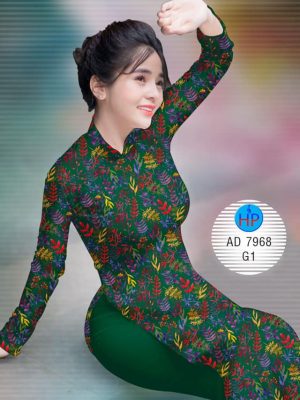 Vải áo dài Lá và hoa thiết kế 2019 AD 7968 26 1575272280 932 Vai ao dai La va hoa thiet ke 2019 AD