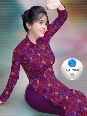Vải áo dài Lá và hoa thiết kế 2019 AD 7968 38 1575272282 104 Vai ao dai La va hoa thiet ke 2019 AD