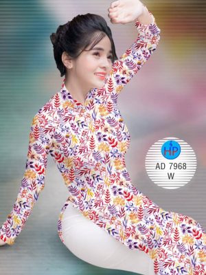 Vải áo dài Lá và hoa thiết kế 2019 AD 7968 39 1575272282 823 Vai ao dai La va hoa thiet ke 2019 AD
