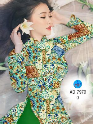 Vải áo dài Cô Ba Sài Gòn thiết kế 2019 AD 7979 24 1575272538 198 Vai ao dai Co Ba Sai Gon thiet ke 2019