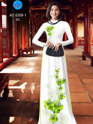 Vải áo dài hoa 3D đẹp kiểu mới AD 6309 30 1575272732 182 Vai ao dai hoa 3D dep kieu moi AD 6309