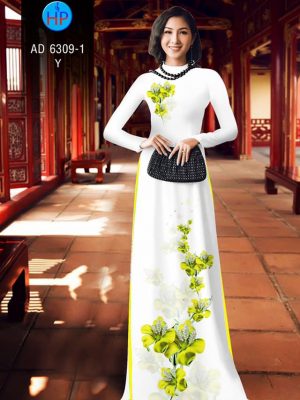 Vải áo dài hoa 3D đẹp kiểu mới AD 6309 31 1575272732 573 Vai ao dai hoa 3D dep kieu moi AD 6309