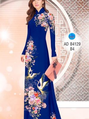 Vải áo dài Hạc và Hoa thiết kế 2019 AD B4129 37 1575272968 146 Vai ao dai Hac va Hoa thiet ke 2019 AD