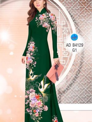 Vải áo dài Hạc và Hoa thiết kế 2019 AD B4129 34 1575272968 269 Vai ao dai Hac va Hoa thiet ke 2019 AD
