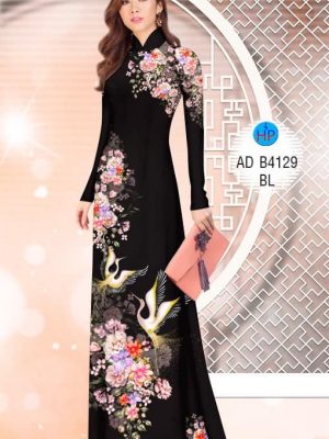 Vải áo dài Hạc và Hoa thiết kế 2019 AD B4129 35 1575272968 422 Vai ao dai Hac va Hoa thiet ke 2019 AD