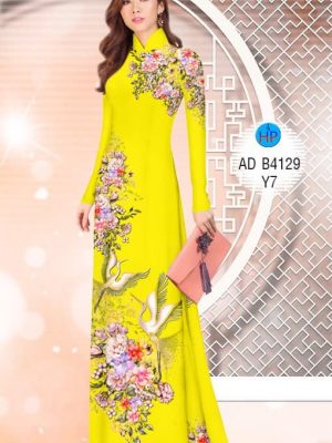Vải áo dài Hạc và Hoa thiết kế 2019 AD B4129 32 1575272968 809 Vai ao dai Hac va Hoa thiet ke 2019 AD