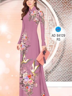 Vải áo dài Hạc và Hoa thiết kế 2019 AD B4129 28 1575272968 811 Vai ao dai Hac va Hoa thiet ke 2019 AD