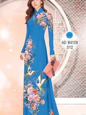 Vải áo dài Hạc và Hoa thiết kế 2019 AD B4129 26 1575272968 89 Vai ao dai Hac va Hoa thiet ke 2019 AD