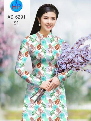 Vải áo dài Hoa bồ công anh kiểu mới AD 6291 25 1575273057 379 Vai ao dai Hoa bo cong anh kieu moi AD
