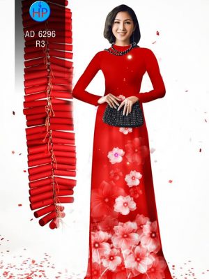 Vải áo dài Hoa in 3D kiểu mới AD 6296 29 1575444919 455 Vai ao dai Hoa in 3D kieu moi AD 6296