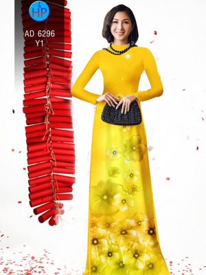 Vải áo dài Hoa in 3D kiểu mới AD 6296 35 1575444919 459 Vai ao dai Hoa in 3D kieu moi AD 6296