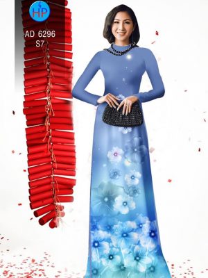 Vải áo dài Hoa in 3D kiểu mới AD 6296 31 1575444919 563 Vai ao dai Hoa in 3D kieu moi AD 6296