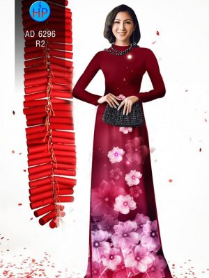 Vải áo dài Hoa in 3D kiểu mới AD 6296 30 1575444919 904 Vai ao dai Hoa in 3D kieu moi AD 6296
