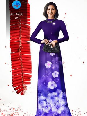Vải áo dài Hoa in 3D kiểu mới AD 6296 34 1575444919 948 Vai ao dai Hoa in 3D kieu moi AD 6296
