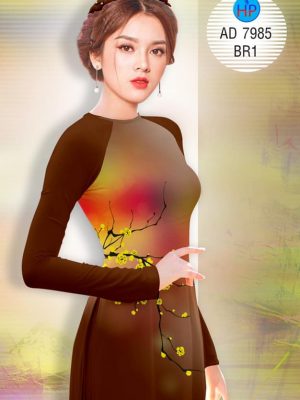 1575445076 18 Vai ao dai Hoa Dao kieu moi AD 7985