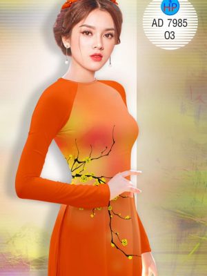 1575445076 660 Vai ao dai Hoa Dao kieu moi AD 7985
