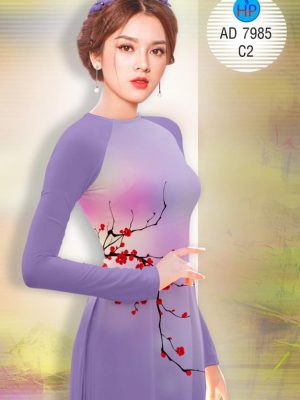 1575445076 690 Vai ao dai Hoa Dao kieu moi AD 7985