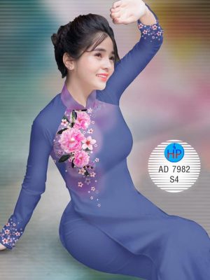 Vải áo dài Hoa in 3D mới ra AD 7982 25 1575445200 389 Vai ao dai Hoa in 3D moi ra AD 7982