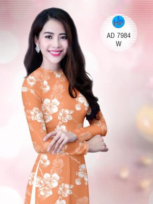 1575446531 43 Vai ao dai hoa vang don tet thiet ke 2019