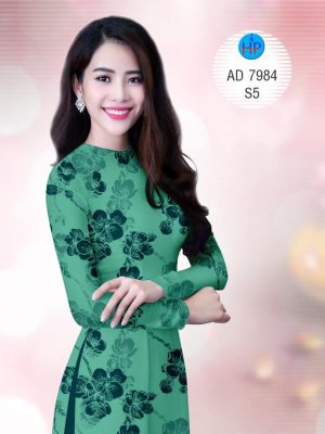 1575446531 731 Vai ao dai hoa vang don tet thiet ke 2019