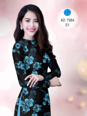 1575446532 134 Vai ao dai hoa vang don tet thiet ke 2019