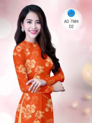 1575446532 258 Vai ao dai hoa vang don tet thiet ke 2019