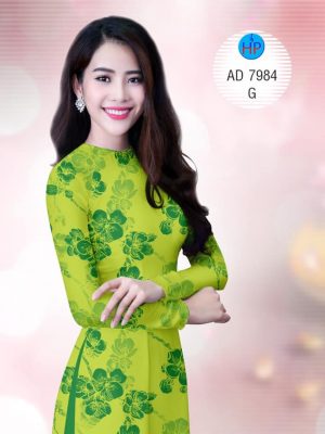 1575446532 945 Vai ao dai hoa vang don tet thiet ke 2019