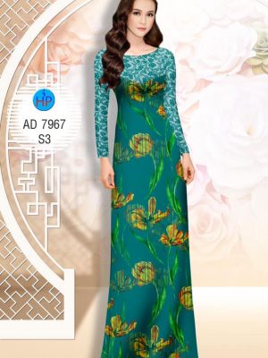 Vải áo dài Hoa tulip kiểu mới AD 7967 29 1575446673 119 Vai ao dai Hoa tulip kieu moi AD 7967