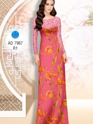 Vải áo dài Hoa tulip kiểu mới AD 7967 28 1575446673 280 Vai ao dai Hoa tulip kieu moi AD 7967