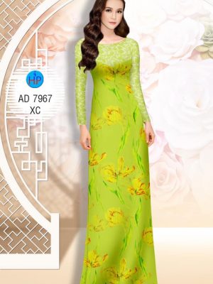 Vải áo dài Hoa tulip kiểu mới AD 7967 36 1575446673 860 Vai ao dai Hoa tulip kieu moi AD 7967