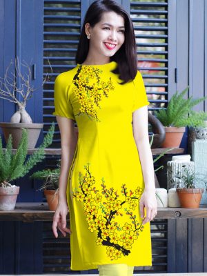 1575447322 242 Vai ao dai cach tan hoa mai thiet ke 2019