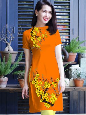 1575447322 448 Vai ao dai cach tan hoa mai thiet ke 2019