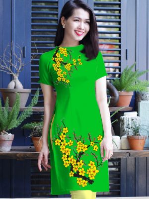 1575447322 794 Vai ao dai cach tan hoa mai thiet ke 2019