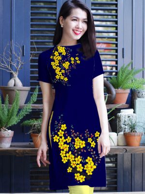 1575447322 901 Vai ao dai cach tan hoa mai thiet ke 2019