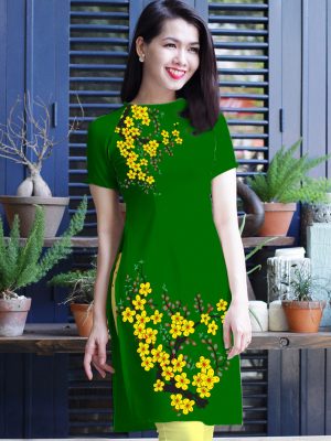 1575447323 616 Vai ao dai cach tan hoa mai thiet ke 2019