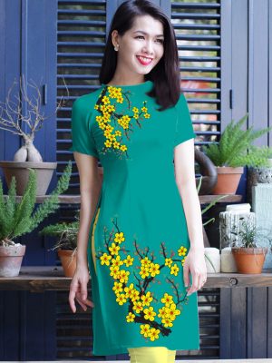 1575447325 118 Vai ao dai cach tan hoa mai thiet ke 2019