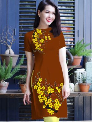 1575447325 16 Vai ao dai cach tan hoa mai thiet ke 2019