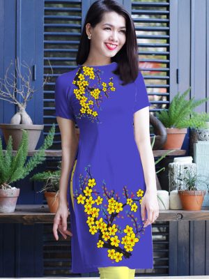 1575447325 394 Vai ao dai cach tan hoa mai thiet ke 2019